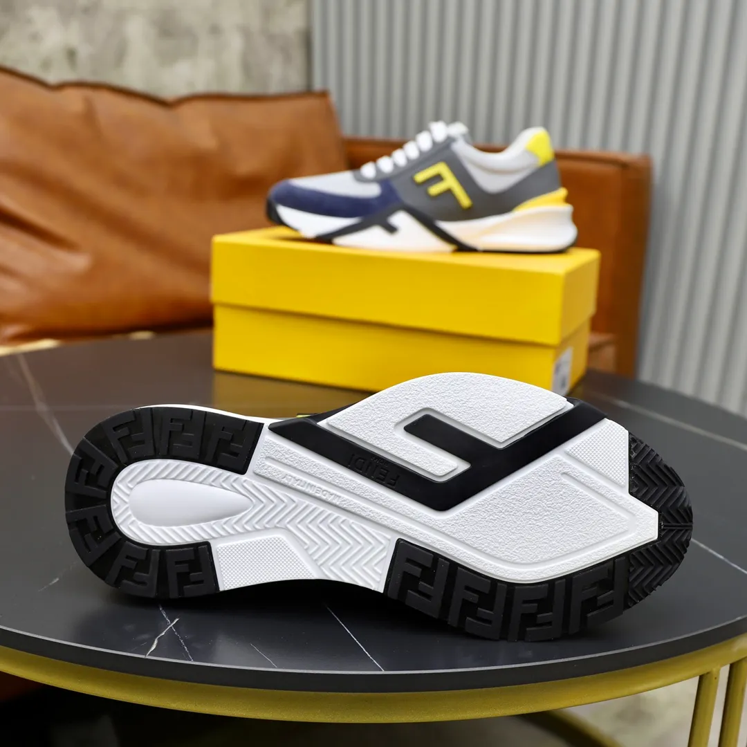 Men's men's shoes 290🔥Brand: FENDI Size: 38-44 (45, 46 customized) Grade: Original quality High version Material: Imported cowhide ➕ High-quality and comfortable lining Original lightweight non-slip outsole Style category: Travel Fashion casual shoes Versatile trend